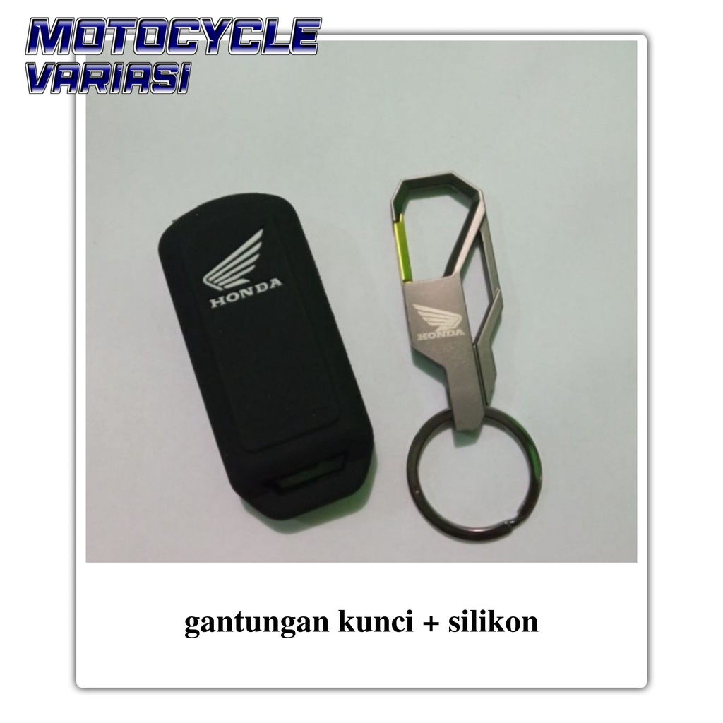 cover remot silikon plus gantungan kunci NEW PCX 160 2021