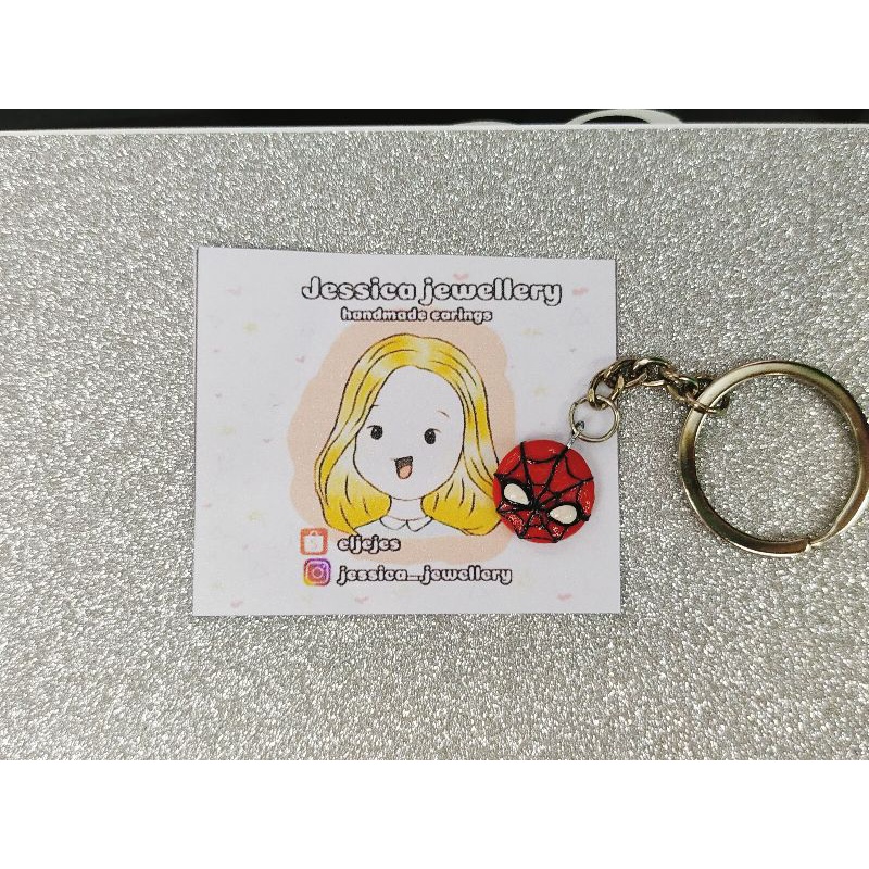 Spiderman keychain