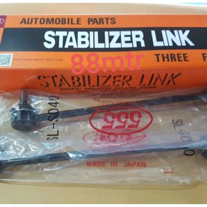 link stabilizer link stabil ertiga r3 sx4 sx 4 s x4 xover x over x-over asli 555 japan