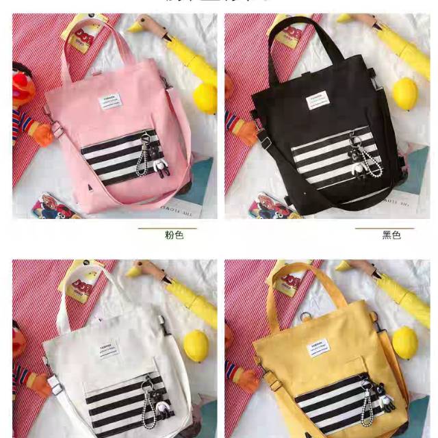 tote garis.3in bisa rangsel