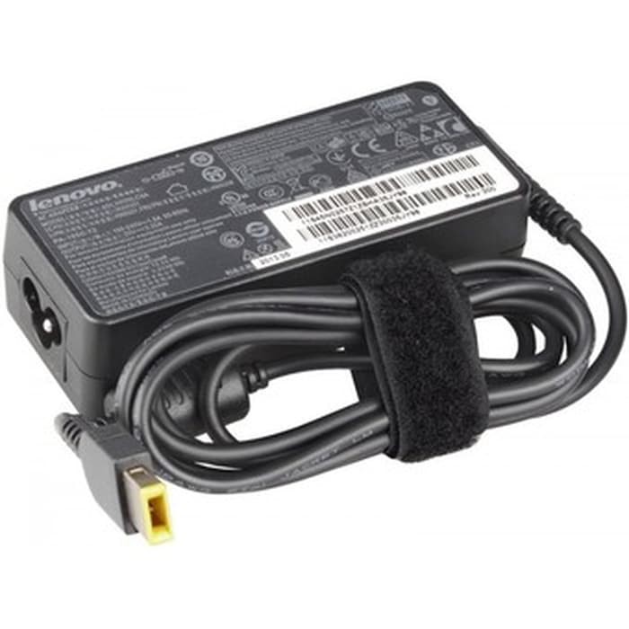 Adaptor Charger Lenovo G40 G40-30 G40-45 G40-70 20V 3.25A kepala petak USB Kuning Original