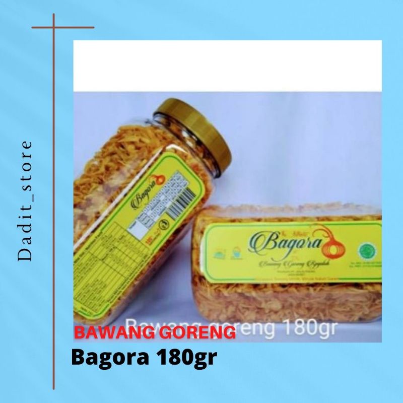 

Bawang Goreng Bagora 180gr