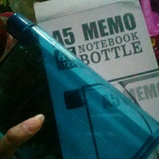 Memobottle A5 , Botol Minum 420ml