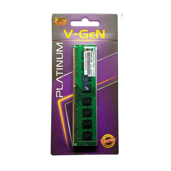 Ram PC VGeN Ddr3 8gb pc12800 1600Mhz V-GeN Longdimm Platinum ddr3L