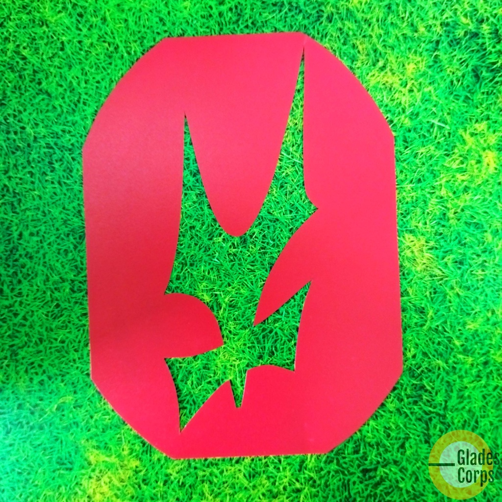 

Stencil Card Badminton Cetakan Logo Raket Kason