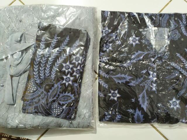 Kebaya Couple Semi Prancis Katun Bahan Kebaya Semi France Corneli Couple Juwita Batik Couple