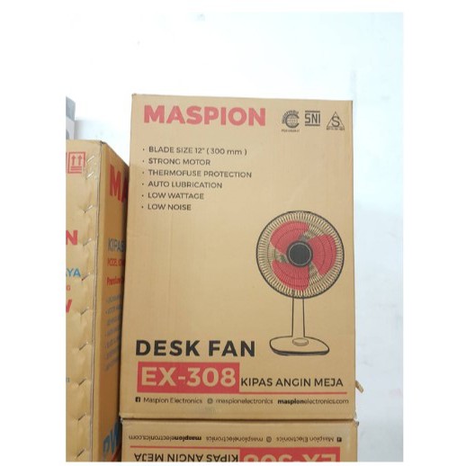 Maspion Kipas Angin Meja / Desk Fan 12&quot; (30cm) EX-308 EX 308