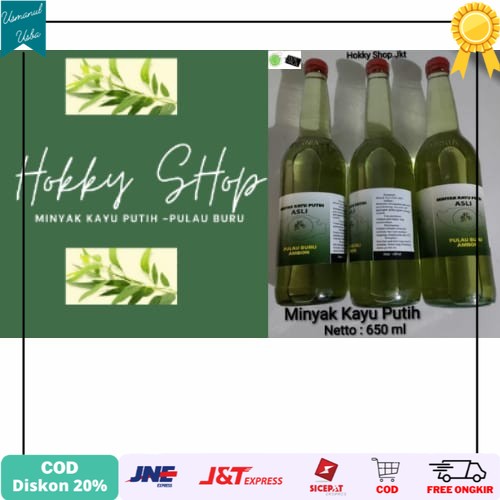 

❤COD❤ Minyak Kayu Putih Asli Pulau Buru Ambon - 650 ml