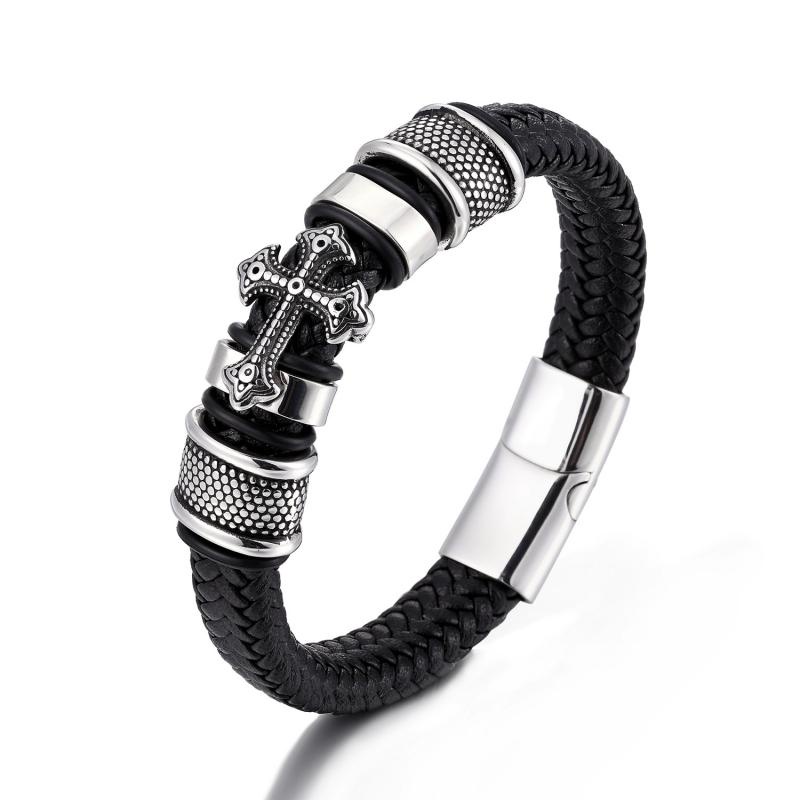 Gelang Bangle Bahan Titanium Gaya Vintage