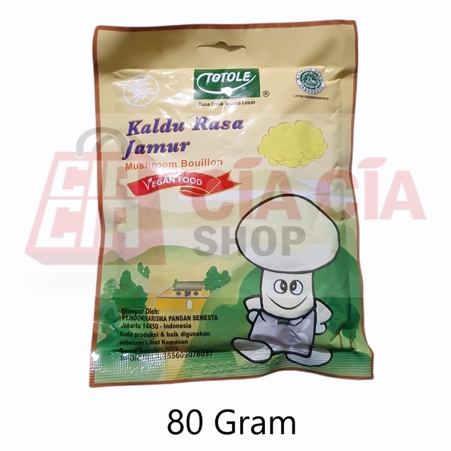 Totole Kaldu Jamur 80gr 80g Halal MUI Bumbu totole kaldu rasa jamur 80 gram