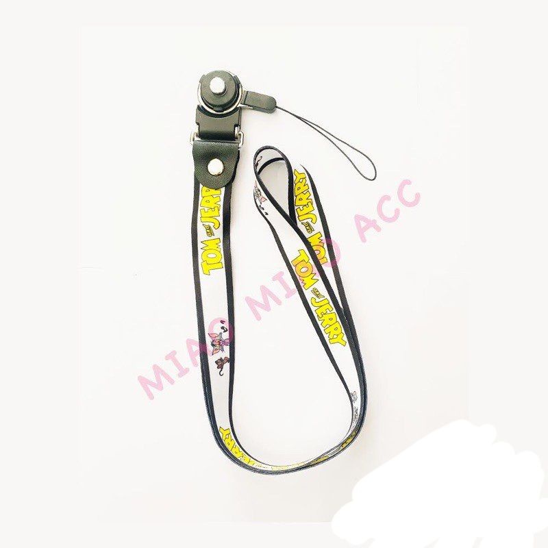 TALI GANTUNGAN HP/ KUNCI/ KARTU/ ID CARD/ USB/ LANYARD/NECK STRAP BLACKPINK/OFF'WHITE/KAWS/CHAMPIONN