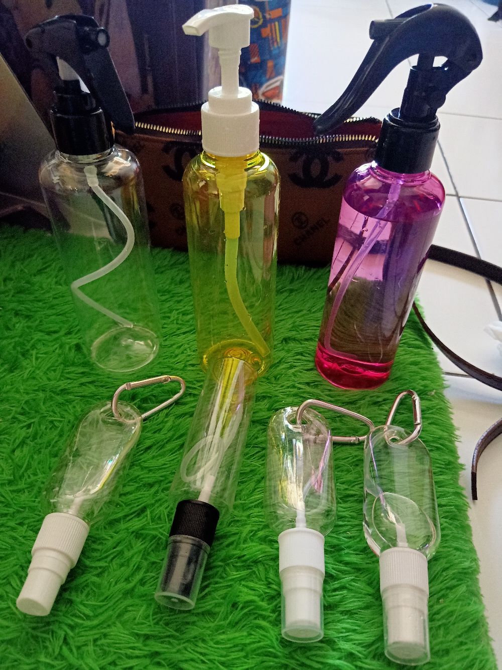 Botol Plastik Spray Trigger Br 250ml Hitam