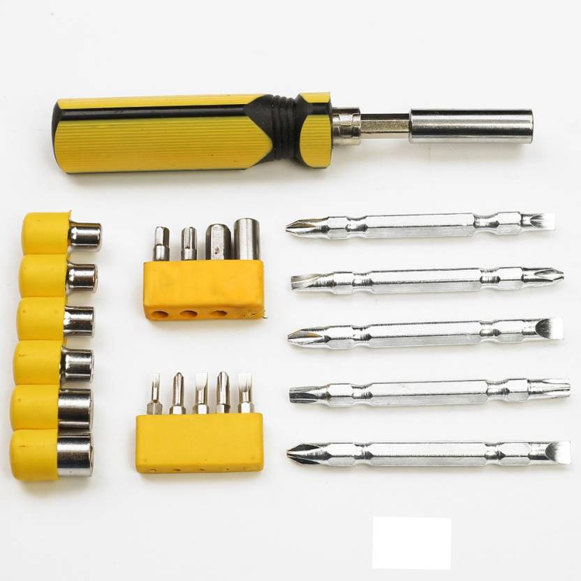 CRH 22 Bit Handle Tool Kit Ratchet Screwdriver Set CXH-159 / obeng set