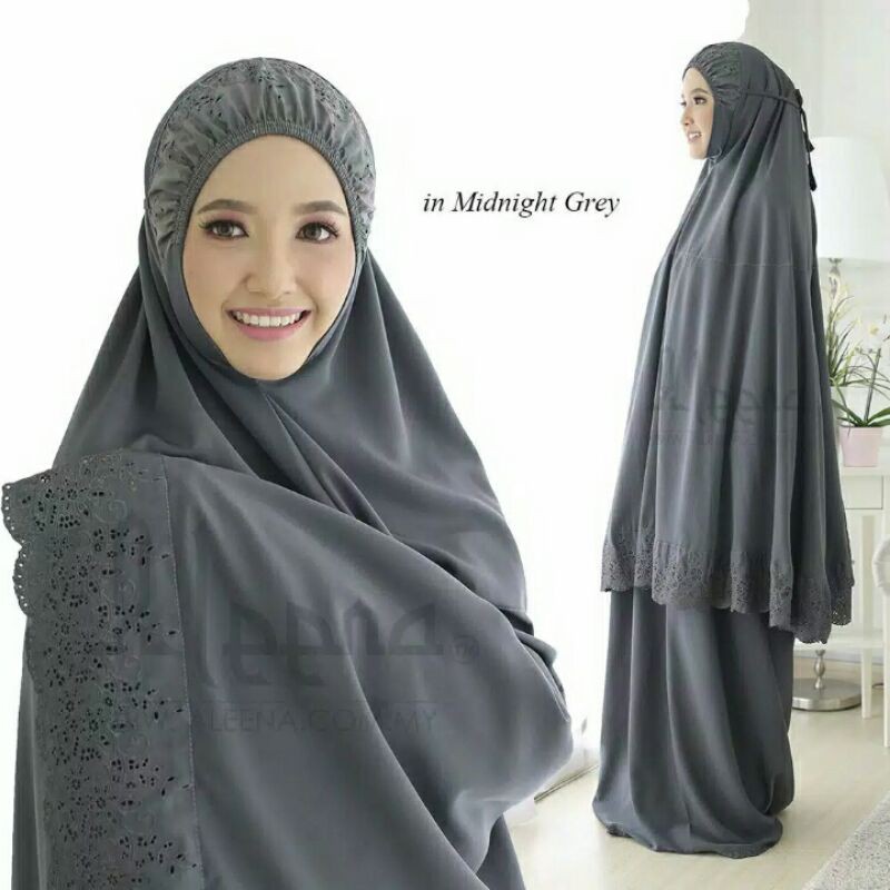 Mukena Khadijah pastellena original Alfarizi collection