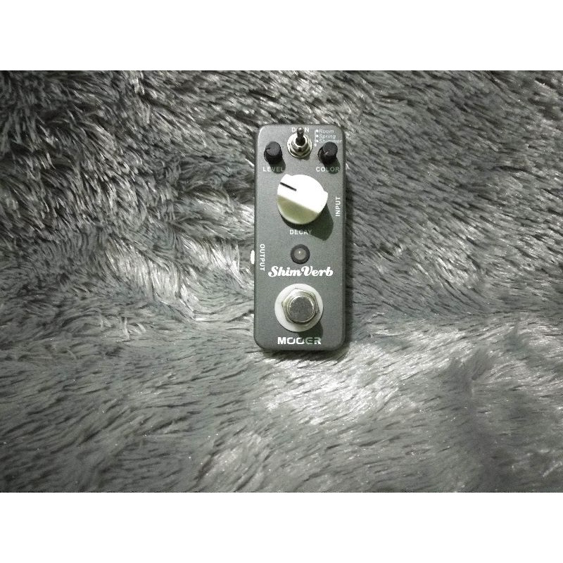 Efek gitar mooer shimverb digital reverb shimmer no delay chorus distorsi overdrive efek vocal