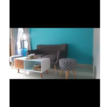 meja tv minimalis / meja tamu minimalis dari kayu mahoni