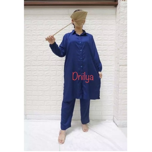 SETCEL LONG TUNIK POLOS JUMBO/LONG TUNIK TERBARU/FASHION WANITA/COD/uncu83