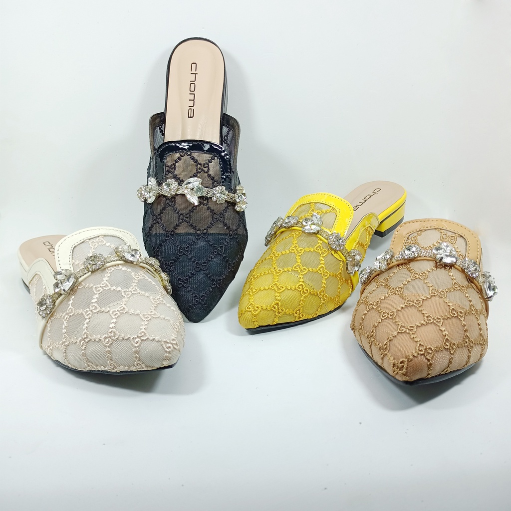 Choma Vivi||Sandal Wanita||Sandal Flat||Sandal Burkat||Sandal Wedding||Sandal Modern