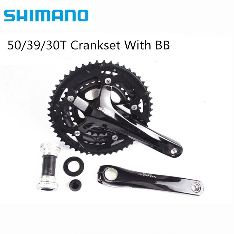 deore 3x9 crankset