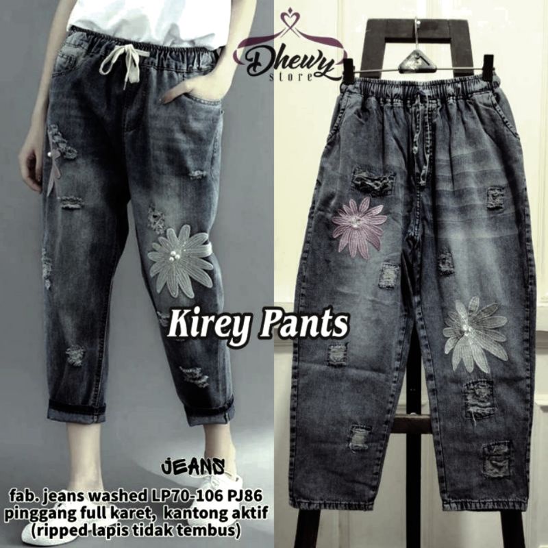 juna baggy jeans best seller fit to L - XL ( LP 106)