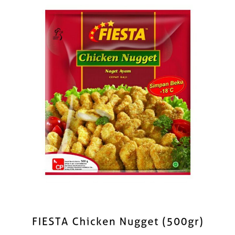 

fiesta chicken nugget 500 gr