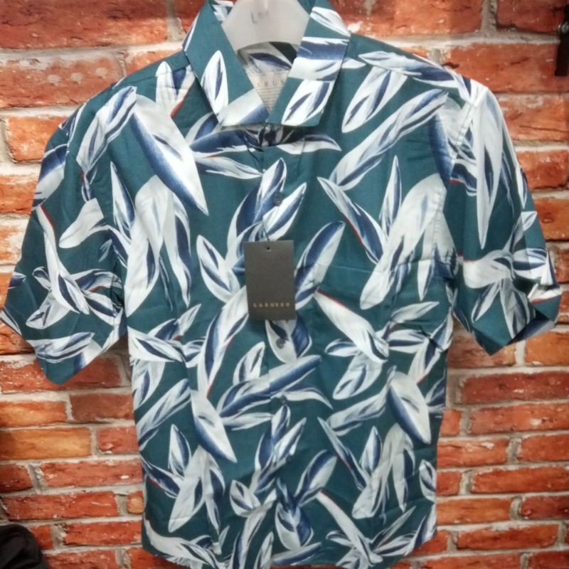 Kemeja pria/LARUSSO/15/Kemeja formal/Kemeja batik
