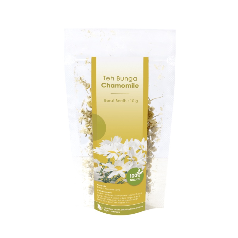 

Teh Bunga Chamomile Herbal Relaksasi Anti Insomnia Gangguan Pencernaan dan Susah Tidur