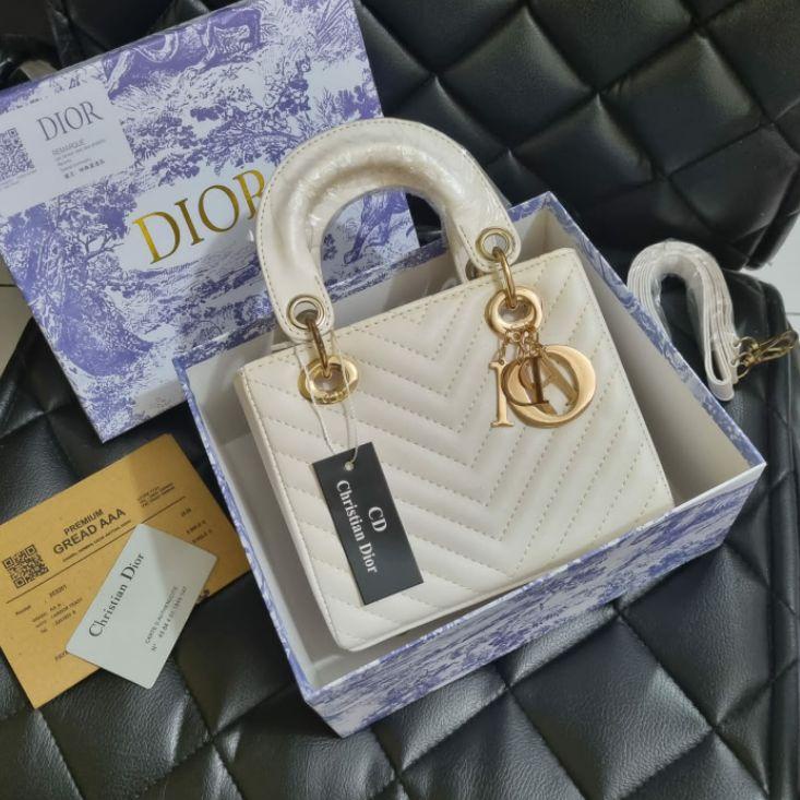 PROMO  TAS IMPORT BATAM LADY CHEVRON SMALL FREE BOX BRANDED PREMIUM MIRROR LAMBS BATAM WANITA HANDBA