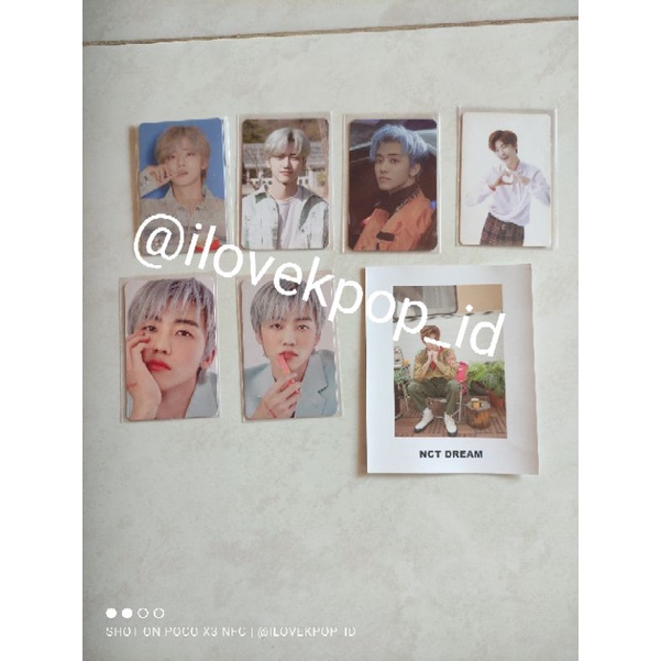 PHOTOCARD JAEMIN OFFICIAL ( CASHBEE WE BOOM)