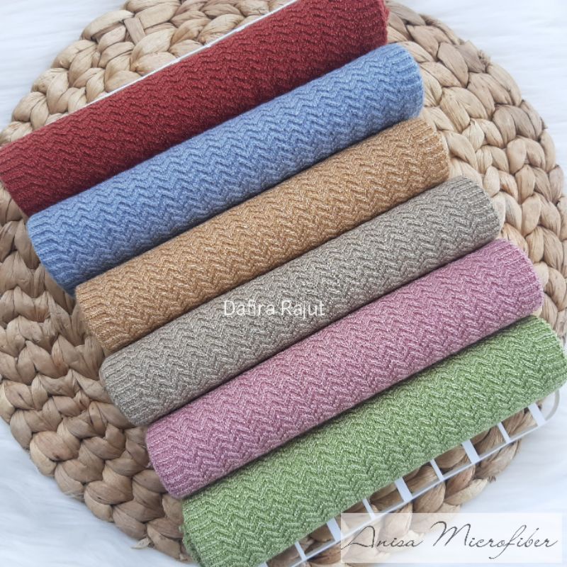 CIPUT RAJUT ANISA ZIGZAG/INNER RAJUT ANISA MICROFIBER/DALEMAN KERUDUNG