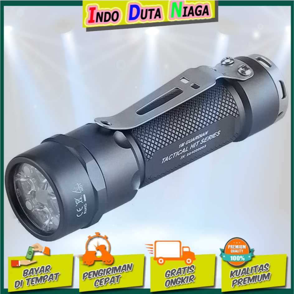 IDN TOOLS - JETBeam EC26 EDC Senter LED Mini 4 CREE XP-L HI 3600 Lumens