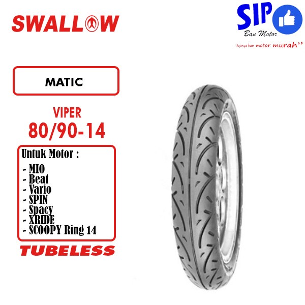 Swallow Viper 80/90 Ring 14 Tubeless S222