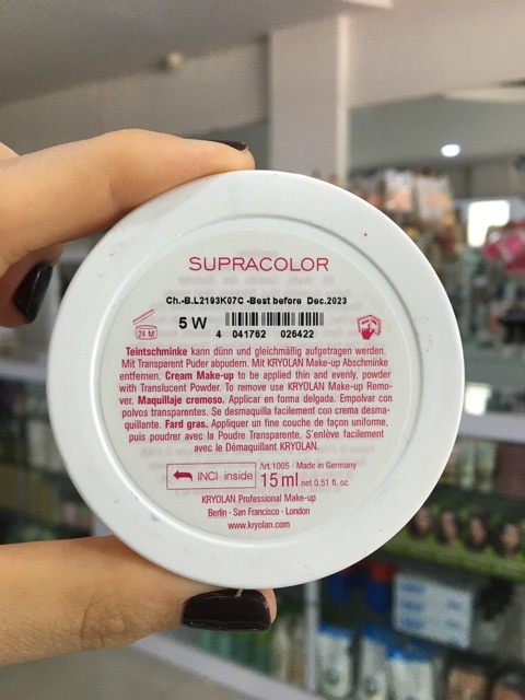 Kryolan Supracolor 15ml Kode 5W