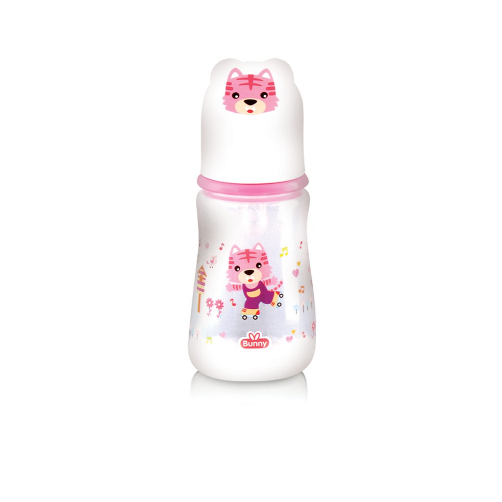 Bunny Gigl Bottle Botol Susu With Printed Hood 125 ML