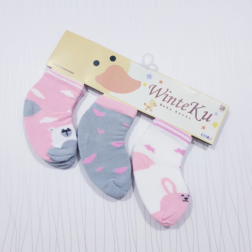 COD Kaos Kaki Winteku Anak Cewek Baby Alicia