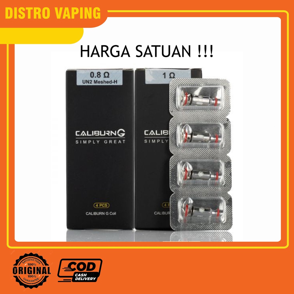 Replacement Coil Caliburn G Koko Prime  Authentic By Uwell