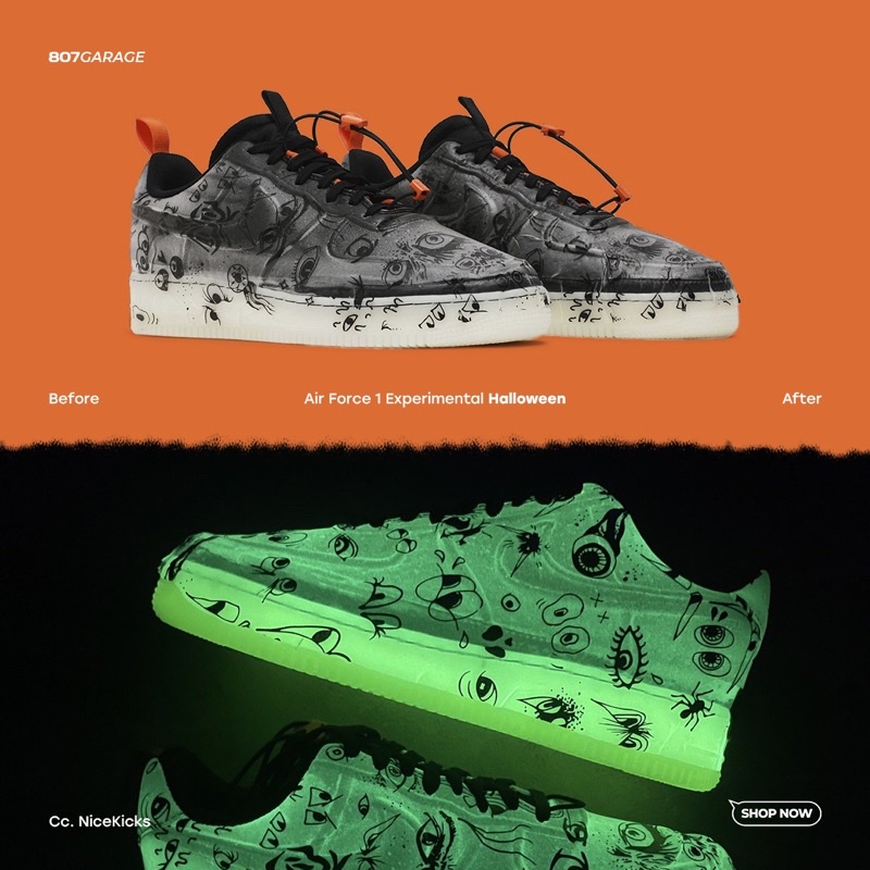 Air Force 1 Low Experimental Halloween