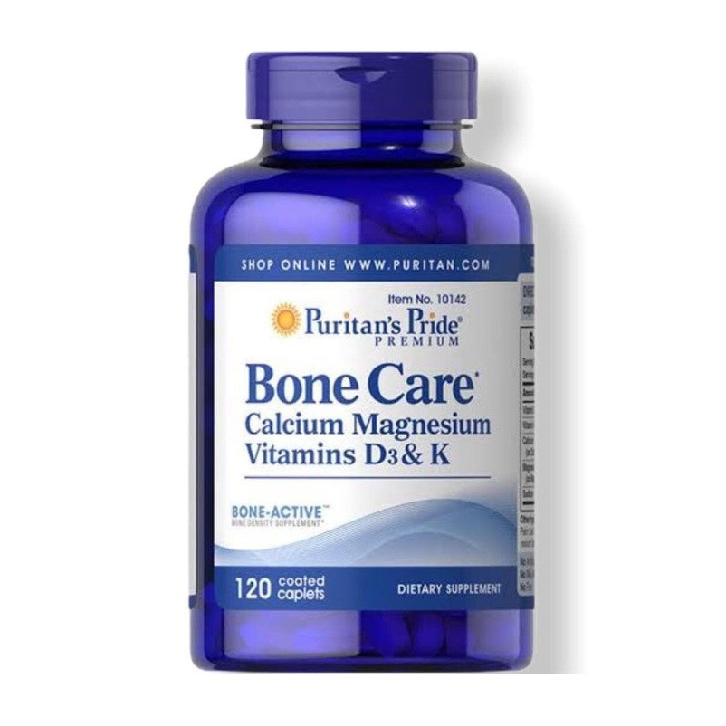 Puritan's Puritan Bone Care Kalsium Calcium Magnesium Vitamin D3 D 3 K
