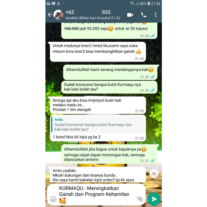 Obat Disfungsi Ereksi, Ejakulasi Dini, Lemah Syahwat, Jamu Lemah Syahwat Pria, Badan Gampang Lemas, Badan Cepet Cape, Vitamin Penambah Stamina, Penambah Stamina Biar Tahan Lama - Kurmaqu Original Madu Herbal Pria-1