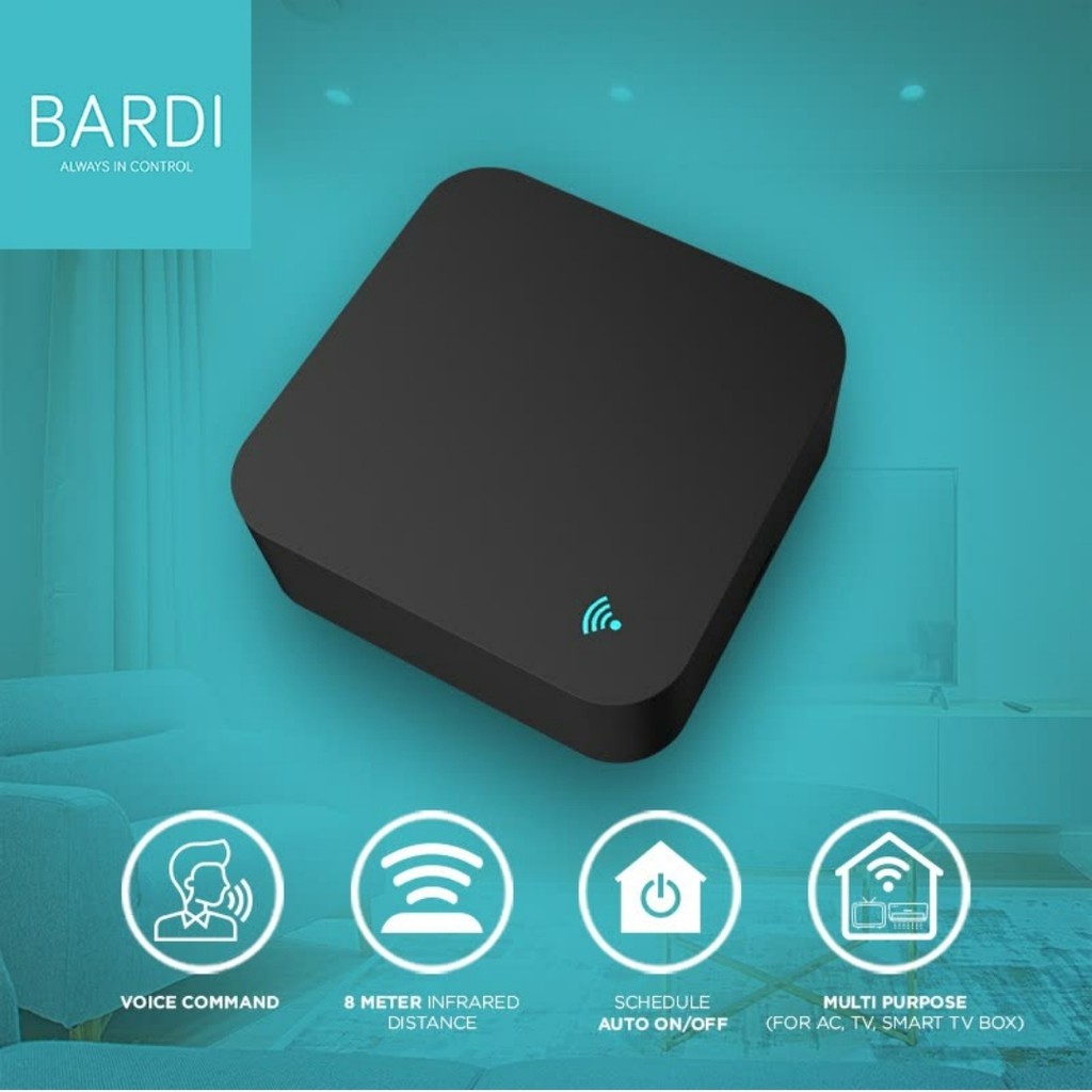 Jual BARDI Smart UNIVERSAL 8M IR REMOTE Wifi Wireless IoT For Home Auto ...