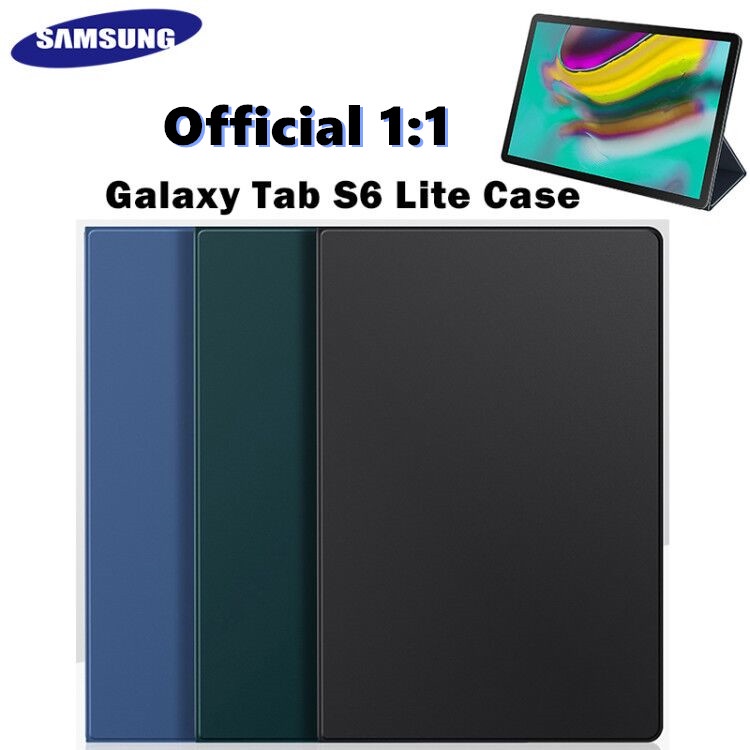 ☍✉Official 1:1 Samsung Book Tablet Cover Stand Magnetic Flip Cover For Galaxy Tab S6 lite 10.4" P610