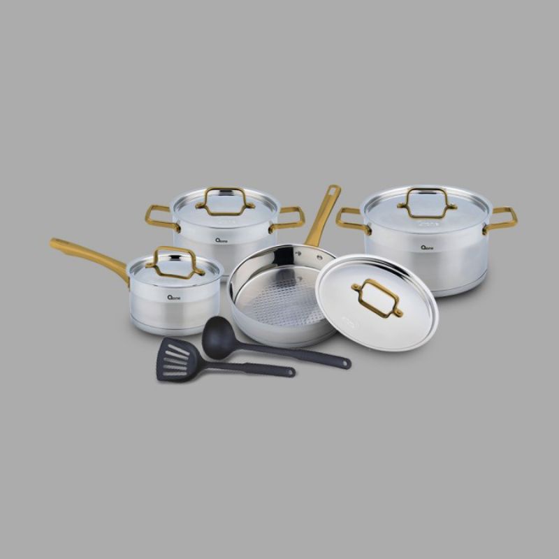 OXONE OX-987GO Premium Cookware panci Set GOLD 10pcs / HORECA COOKWARE set OX987 GOLD