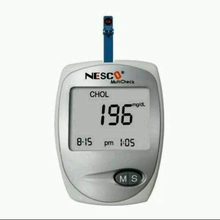 NESCO MULTICHECK ALAT GCU 3IN1 ALAT TEST GULA DARAH ASAM URAT KOLESTEROL