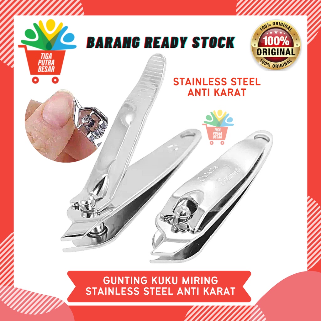 GUNTING KUKU MIRING STAINLESS STEEL ANTI KARAT