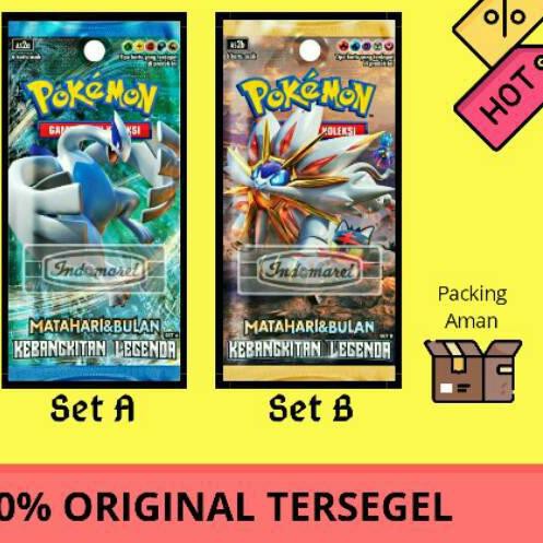 ♘ Pokemon Booster Pack Matahari & Bulan Kebangkitan Legenda ♦