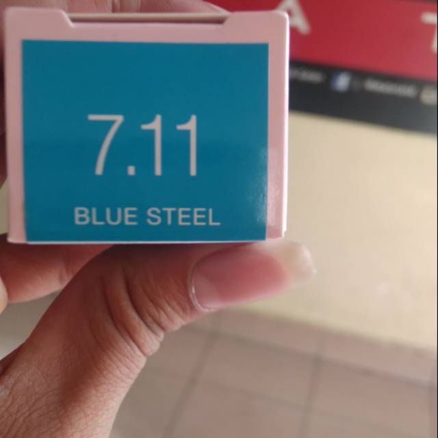 loreal majirel 7.11 blue style/pewarna rambut+oxidant
