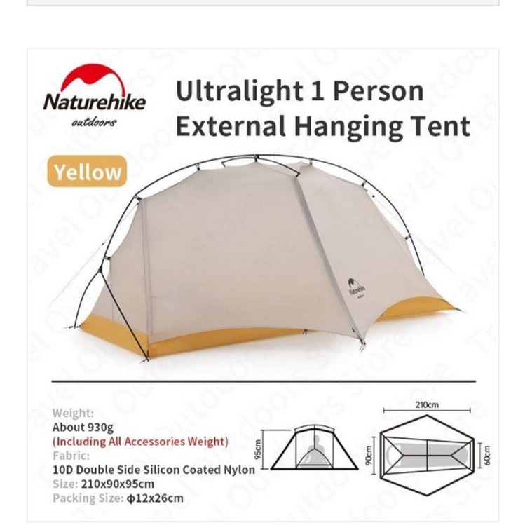 TENDA CLOUD TRACE NATUREHIKE NH21ZP003 []
