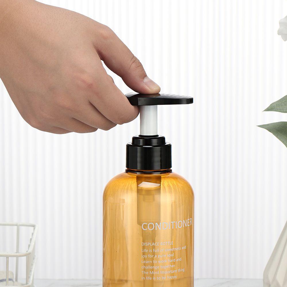 Wonder 3Pcs Botol Dispenser Dengan Pompa Tekan Conditioner Shower Lotion Bottle Containers Set