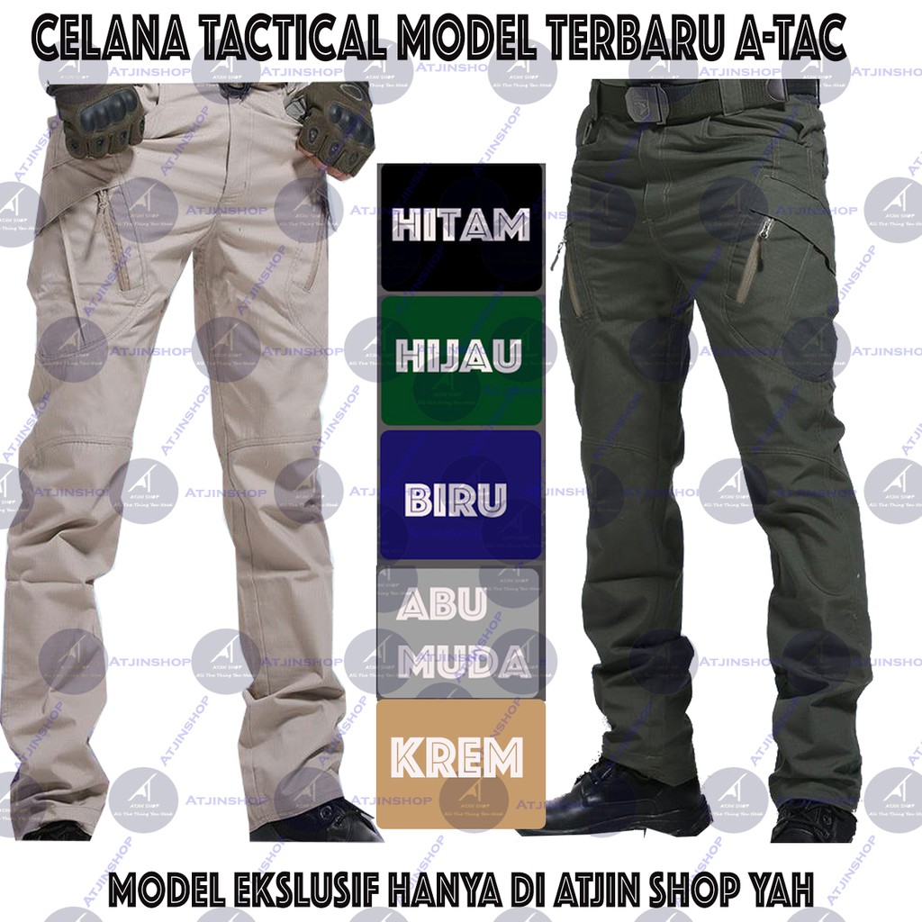 Atjinshop Esklusif Celana Panjang Tactical A-Tac Force Pria Grade Militer Original