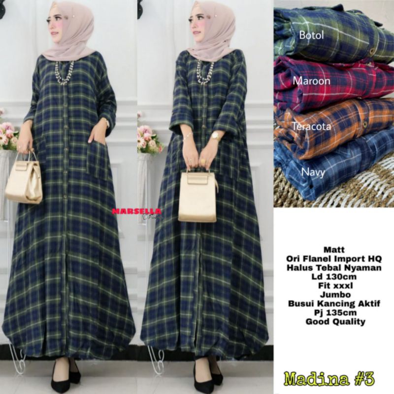 madina jumbo midi dress